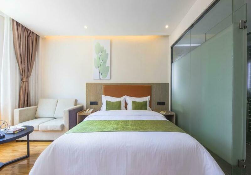 فندق Greentree Inn Ganzi Daochengzhou Scenic Area