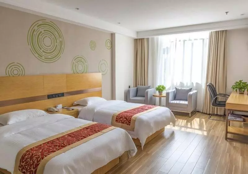 Hotelli Greentree Inn Guangxi Hepu Huanzhusouthrd.transit Center Express