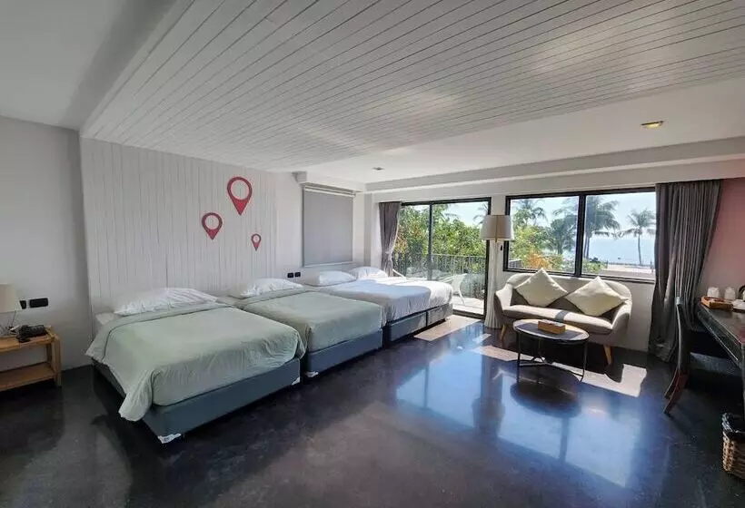 ホテル Eco Moment Beach Resort Hadchaosamran