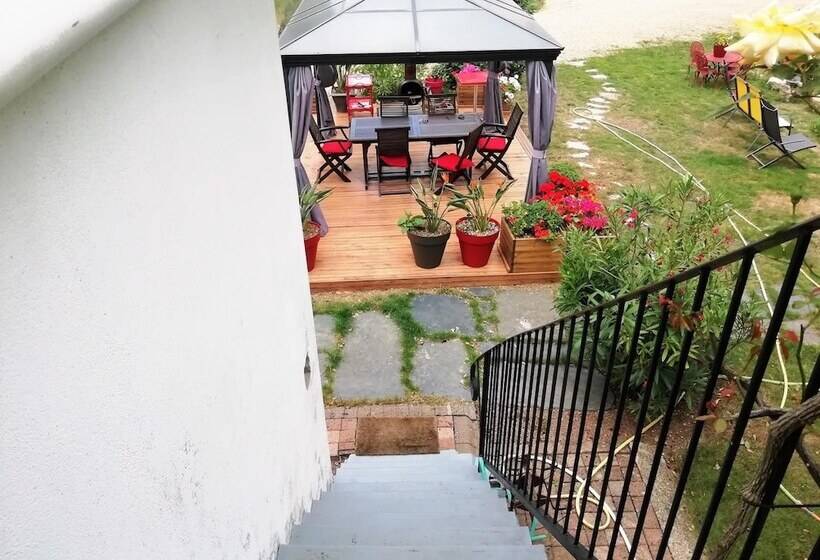 펜션 Chambres D'hotes Du Haut Anjou