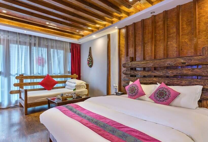 פנסיון Lijiang Happy Yufu Inn