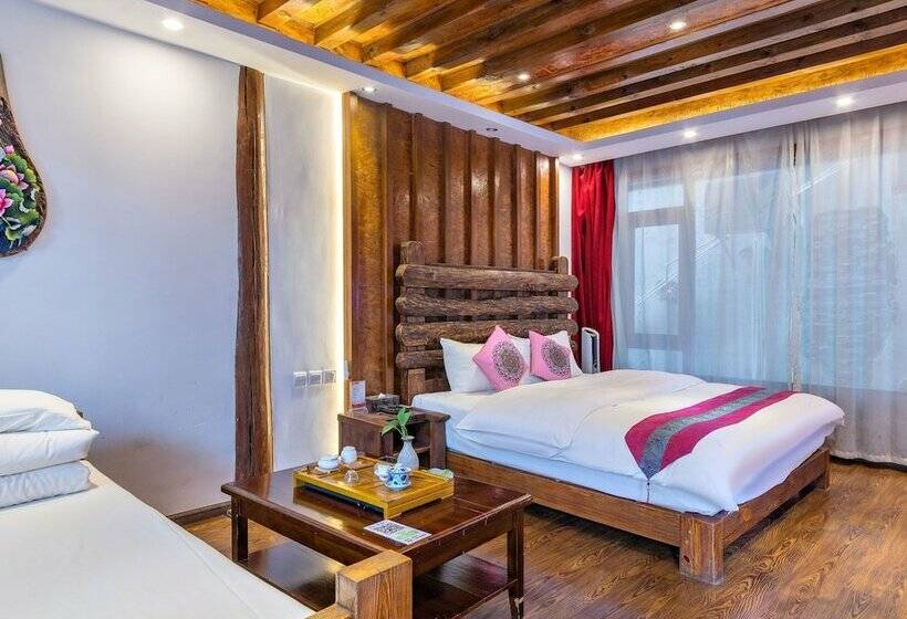 פנסיון Lijiang Happy Yufu Inn