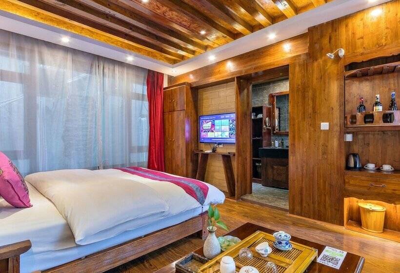 פנסיון Lijiang Happy Yufu Inn