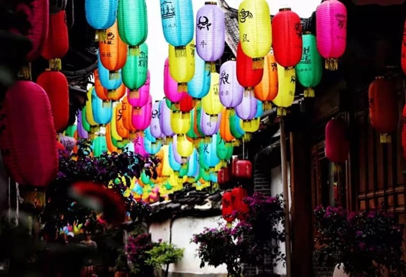 פנסיון Lijiang Happy Yufu Inn