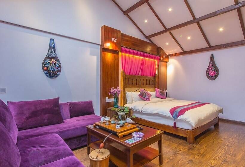 פנסיון Lijiang Happy Yufu Inn