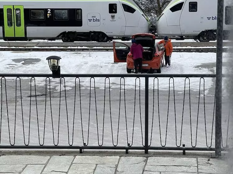 בית מלון כפרי Bahnhof Ausserberg