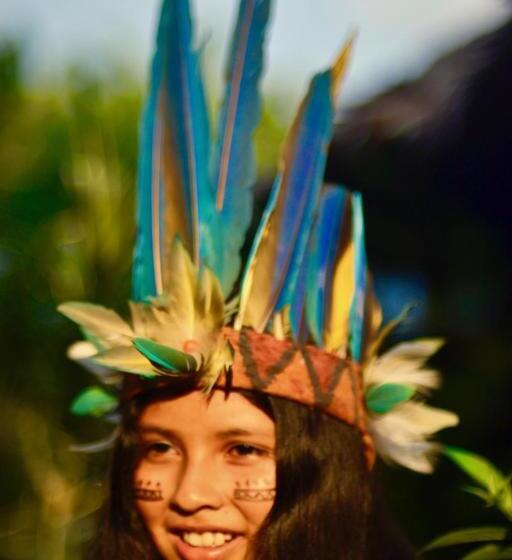 تختخواب و صبحانه Bungalow In The Jungle  Ecolodge Huitoto