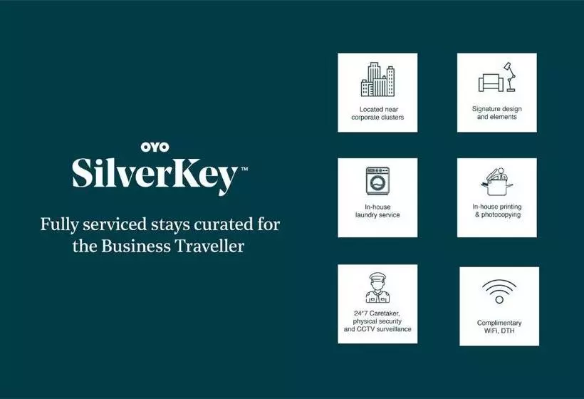 ホテル Silverkey Executive Stays 76852 The Mirage Residency