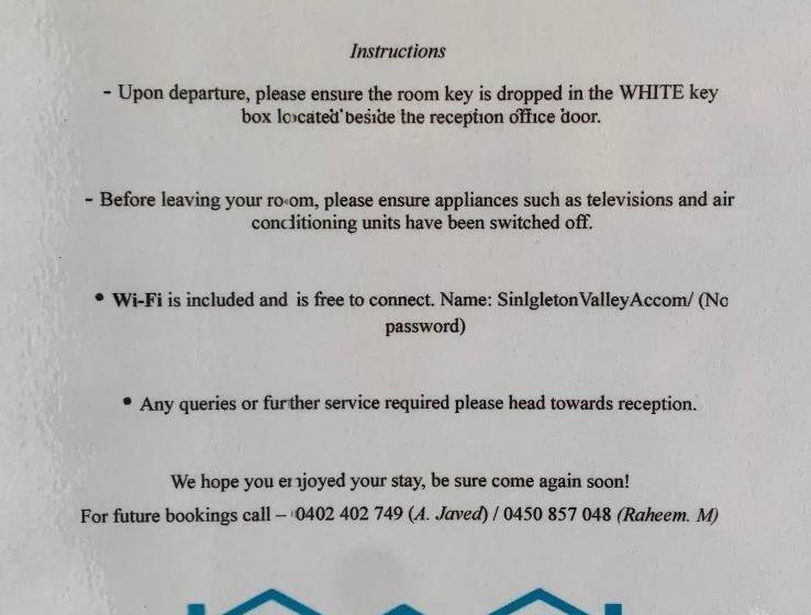 מוטל Singleton Valley Accommodation