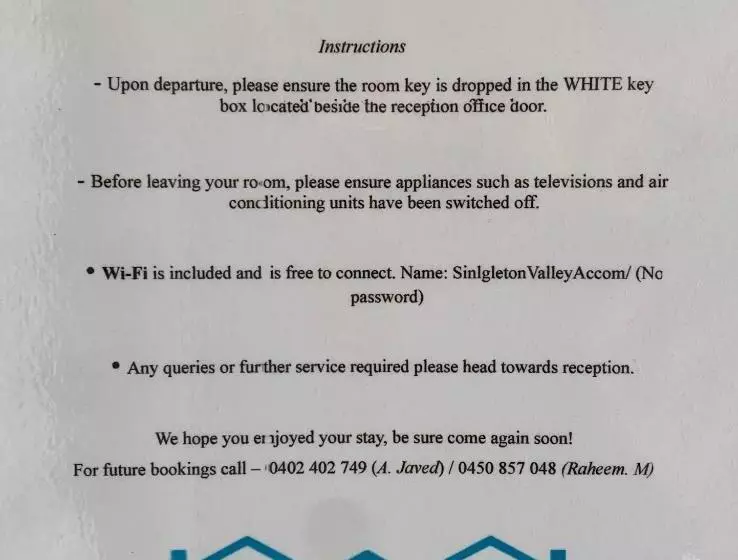 Motel Singleton Valley Accommodation