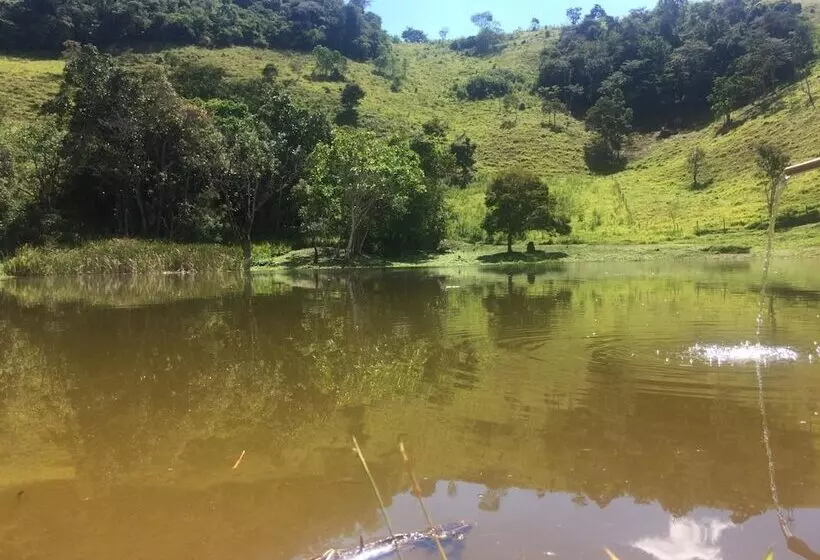 ペンション Pousada Rural E Pesqueiro Chalé Da Serra