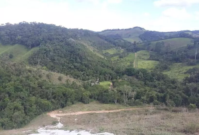ペンション Pousada Rural E Pesqueiro Chalé Da Serra