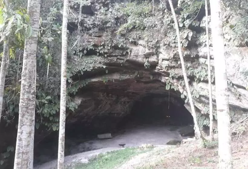 ペンション Pousada Rural E Pesqueiro Chalé Da Serra