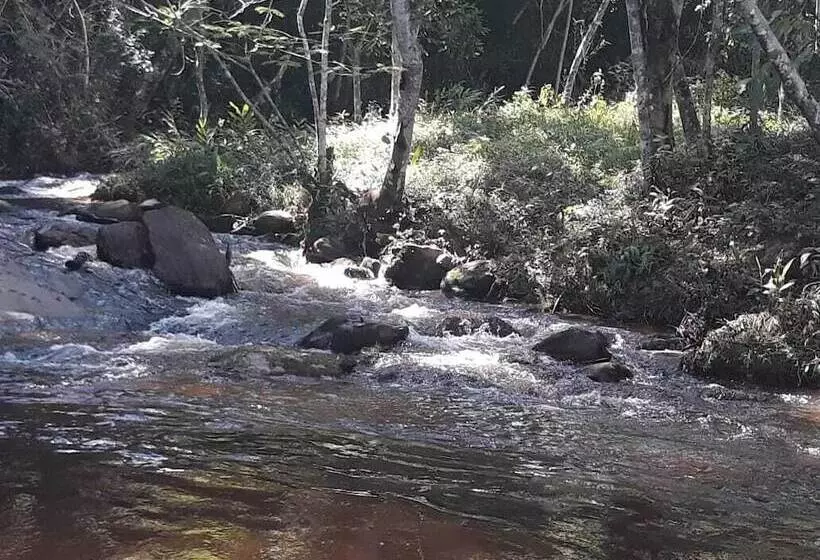 ペンション Pousada Rural E Pesqueiro Chalé Da Serra