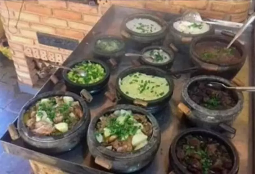 ペンション Pousada Rural E Pesqueiro Chalé Da Serra