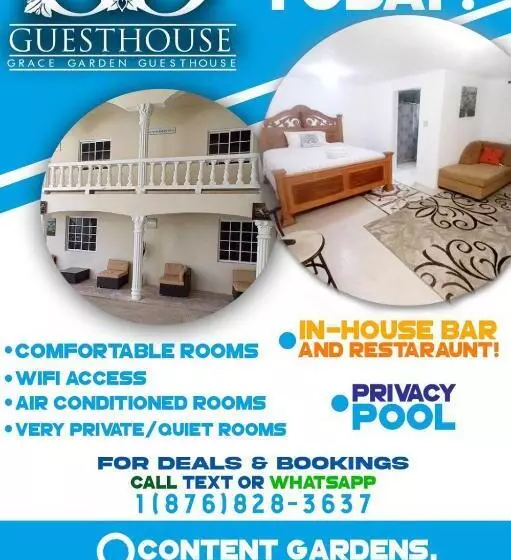 تختخواب و صبحانه Grace Garden Guesthouse