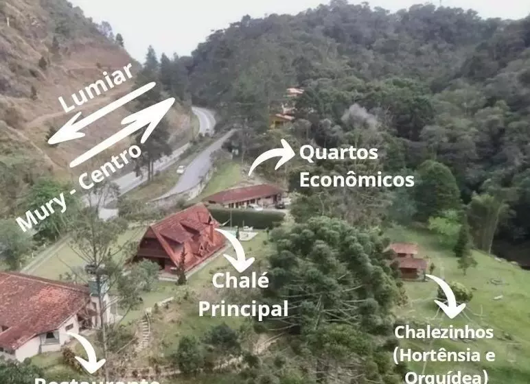 ペンション Hortênsias Da Serra Pousada