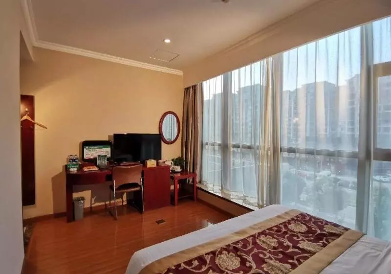 هتل Greentree Inn Wuxi New District Hongshan Town Commercial Square Shell