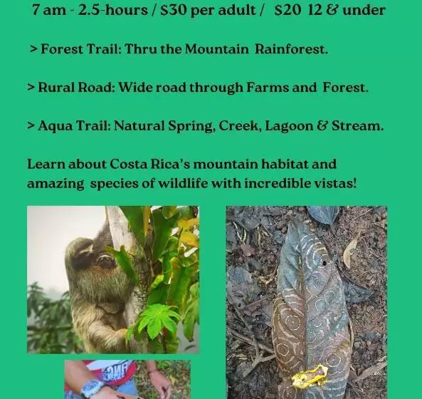 Aamiaismajoitus (B&B) The Lodge At Reventazon River Mountain Ranch