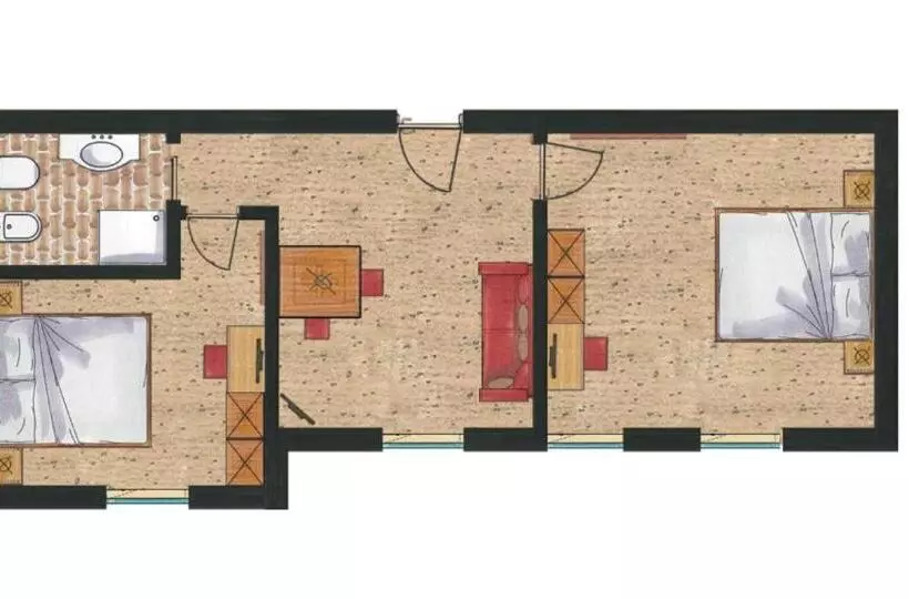 ホテル B&b Marilena