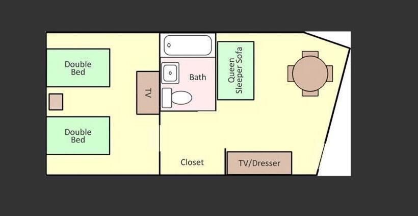 فندق على الطريق Compass Family Resort