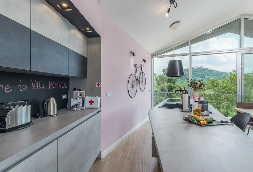 Beautiful And Modern Villa With Pool For 9 People Near Motovun