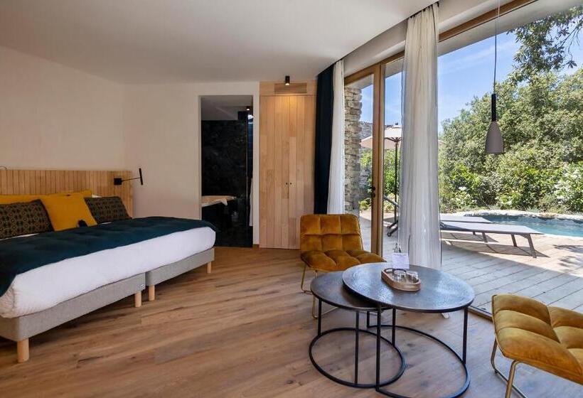 ホテル A Speranza Suites Avec Piscine Privative Chauffée