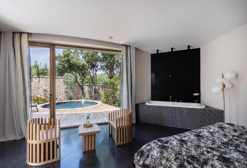 ホテル A Speranza Suites Avec Piscine Privative Chauffée