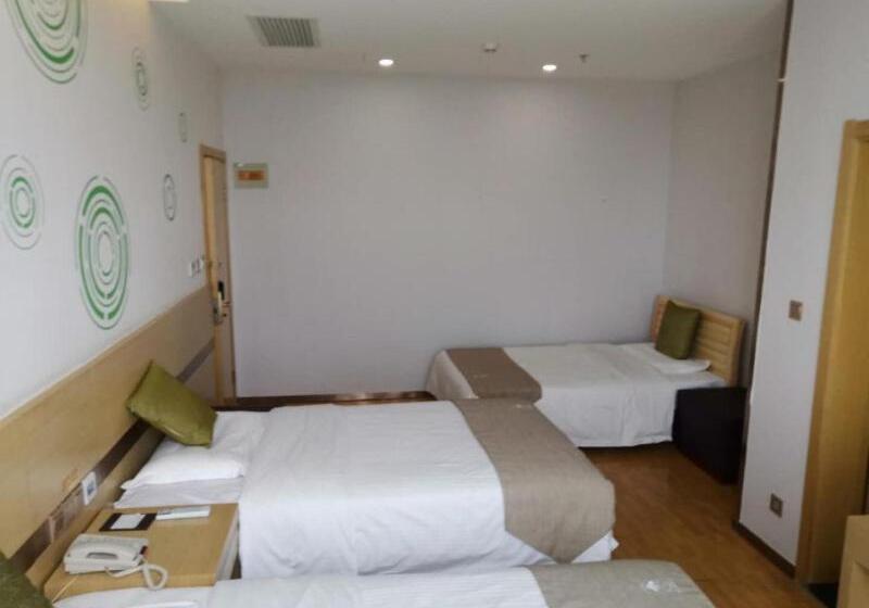 בית מלון כפרי Greentree Inn Hebei Langfang Sanhe District Fudi Square Express