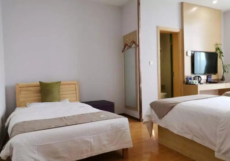 ホテル Greentree Inn Hebei Langfang Sanhe District Fudi Square Express