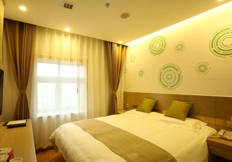 בית מלון כפרי Greentree Inn Hebei Langfang Sanhe District Fudi Square Express