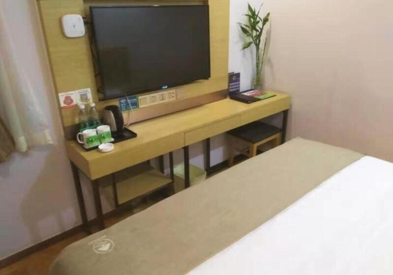 בית מלון כפרי Greentree Inn Hebei Langfang Sanhe District Fudi Square Express