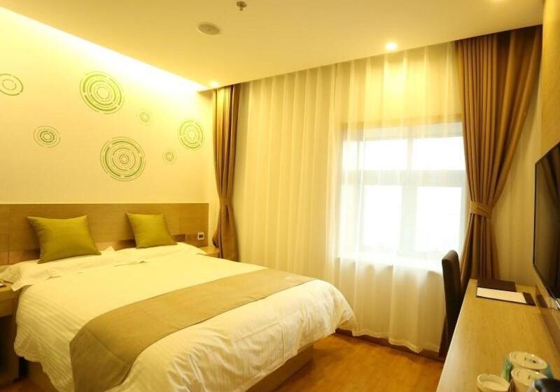 בית מלון כפרי Greentree Inn Hebei Langfang Sanhe District Fudi Square Express