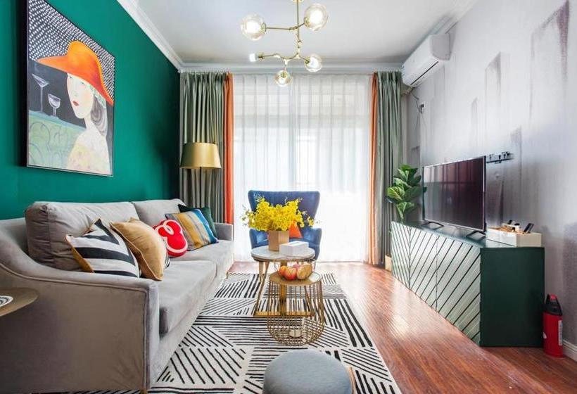 Отель Hefei Shushan·jindadi1912·