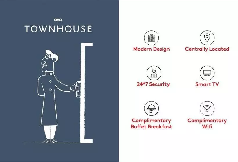 هتل Townhouse 453 Malviya Nagar