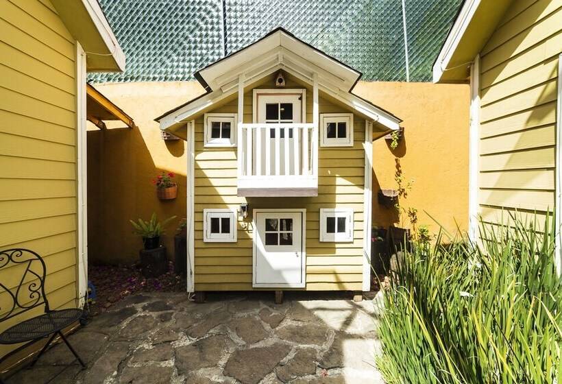 بنسيون Cabañas Salamandras Avándaro