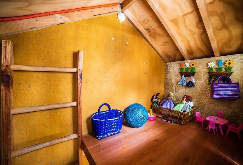 بنسيون Cabañas Salamandras Avándaro