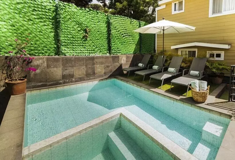 ペンション Cabañas Salamandras Avándaro