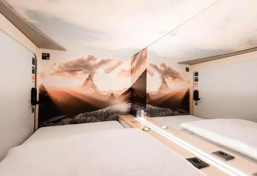 Capsule Hotel   Alpine Garden Zurich Airport