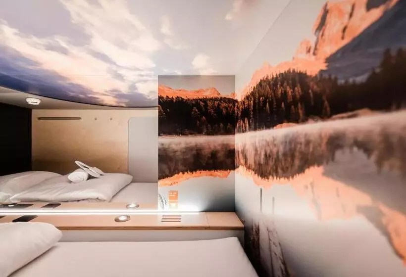 Capsule Hotel   Alpine Garden Zurich Airport