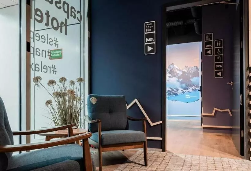 Capsule Hotel   Alpine Garden Zurich Airport