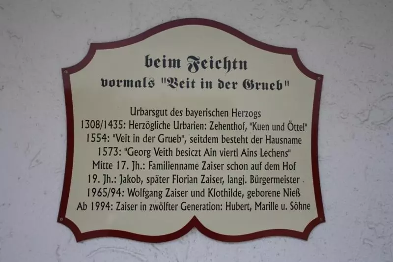 ホテル Feichten Hof Zaiser Zimmer