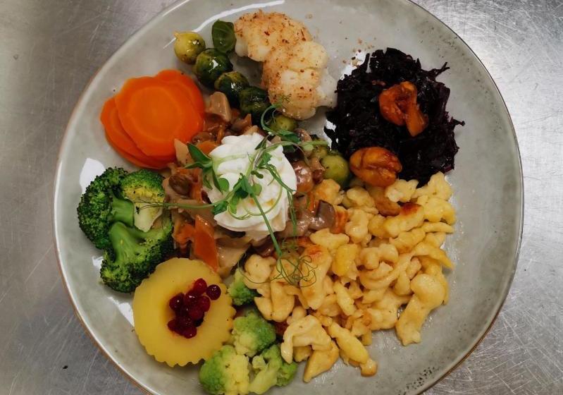 בית מלון כפרי Restaurant Weisses Kreuz