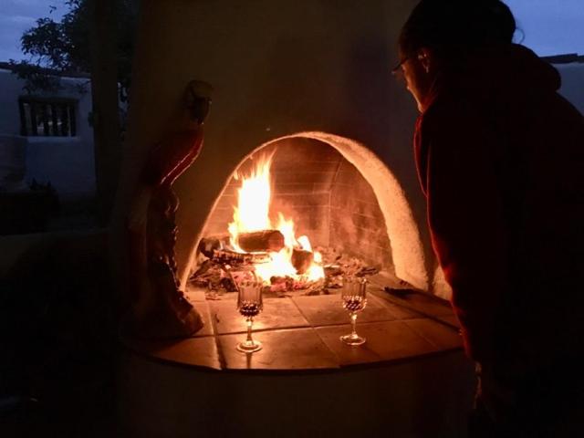 بنسيون Casita At St Francis Hatch Nm