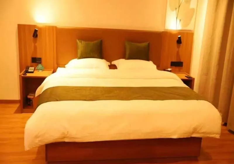 ホテル Greentree Inn Lanzhou Zhongchuan Airport Business