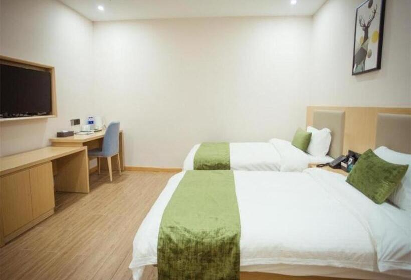 Отель Greentree Inn Express Nantong Development Zone Guibiyuan