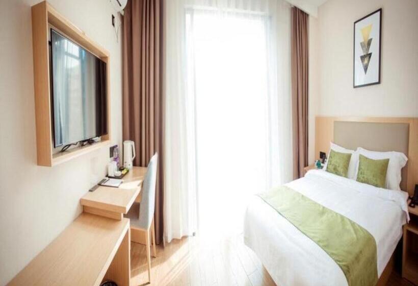 Отель Greentree Inn Express Nantong Development Zone Guibiyuan