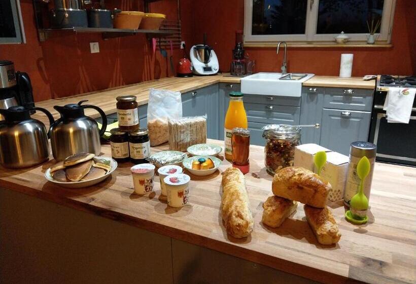 بنسيون Les Chambres D'hôtes De La Frissonnette