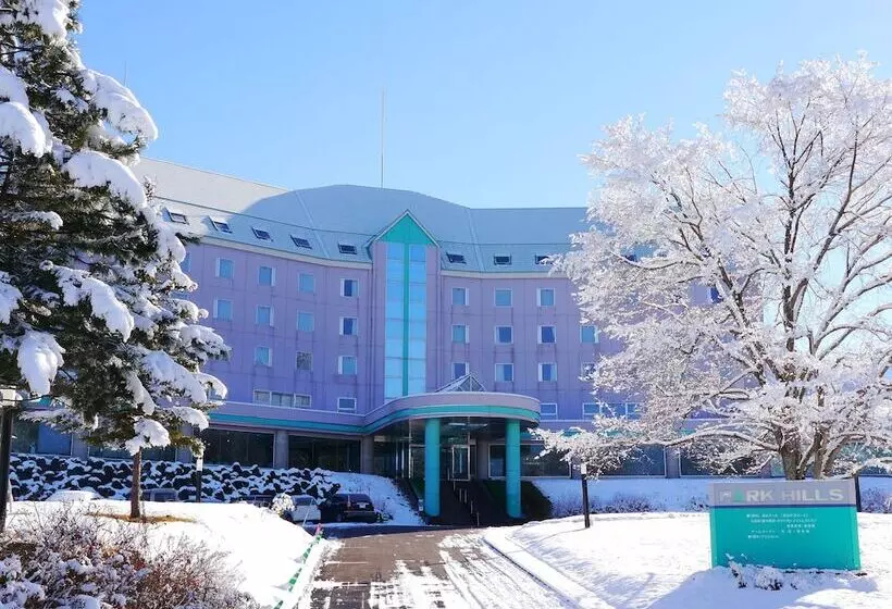 Biei Shirogane Onsen Hotel Park Hills