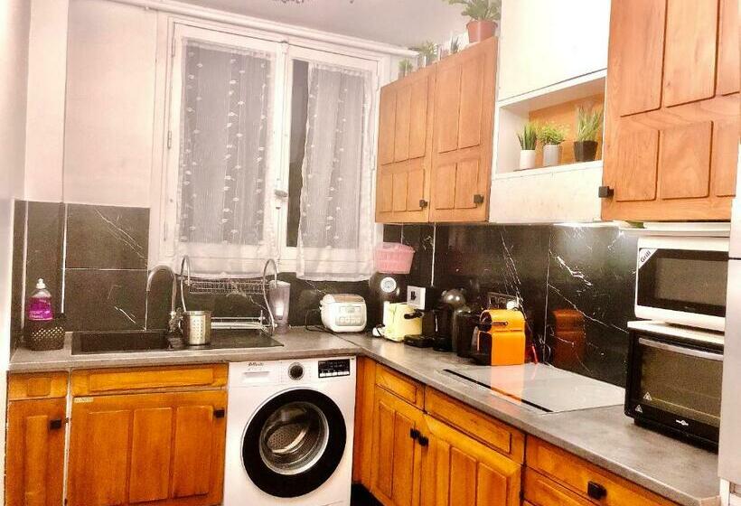 צימר Cosy Appartement 20 Minutes For Eiffel Tower